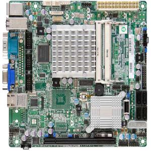 Super Micro Supermicro X7SPA-HF-D525 Desktop Motherboard - Intel Chipset - Mini ITX - Intel Atom D525 - 4 GB DDR3 SDRAM Maximum RAM - DDR3-1333/PC3-10600, DDR3-1066/PC3-8500, DDR3-800/PC3-6400 - 2 x Memory Slots - Gigabit Ethernet - 6 x SATA Interfaces