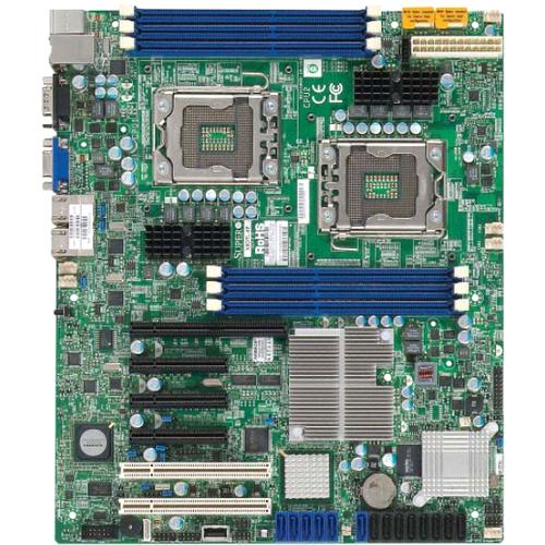 Super Micro Supermicro X8DTL-6 Server Motherboard - Intel Chipset - Socket B LGA-1366 - ATX - 48 GB DDR3 SDRAM Maximum RAM - DDR3-1333/PC3-10600, DDR3-1066/PC3-8500, DDR3-800/PC3-6400 - 6 x Memory Slots - Gigabit Ethernet - 6 x SATA Interfaces