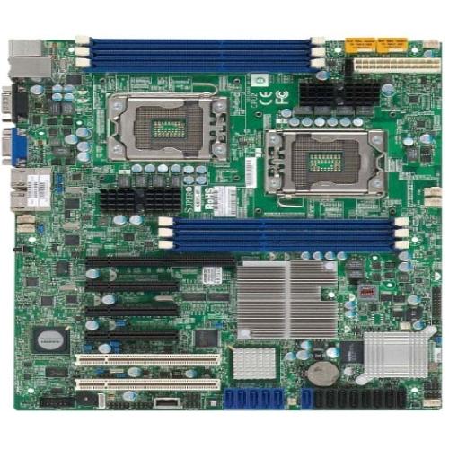 Super Micro Supermicro X8DTL-6F Server Motherboard - Intel Chipset - Socket B LGA-1366 - ATX - 48 GB DDR3 SDRAM Maximum RAM - DDR3-1333/PC3-10600, DDR3-1066/PC3-8500, DDR3-800/PC3-6400 - 6 x Memory Slots - Gigabit Ethernet - 6 x SATA Interfaces