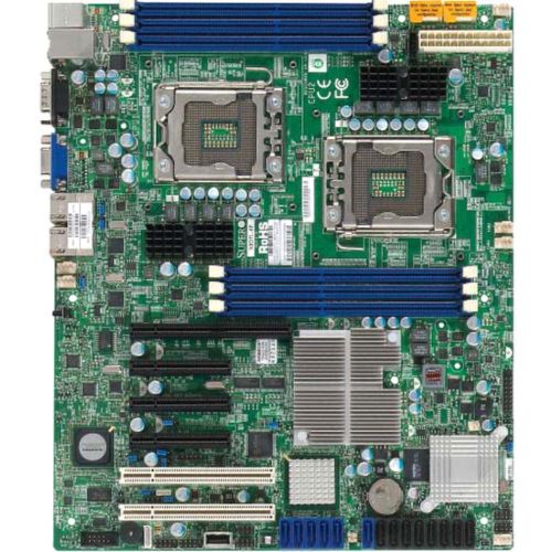 Super Micro Supermicro X8DTL-L Server Motherboard - Intel Chipset - Socket B LGA-1366 - ATX - 24 GB DDR3 SDRAM Maximum RAM - DDR3-1333/PC3-10600, DDR3-1066/PC3-8500, DDR3-800/PC3-6400 - 6 x Memory Slots - Gigabit Ethernet - 6 x SATA Interfaces