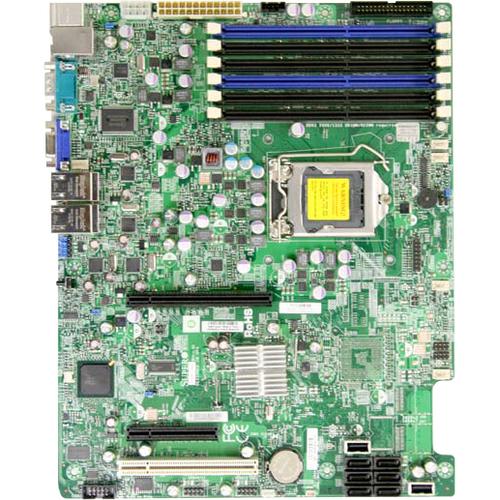Super Micro Supermicro X8SIE-LN4 Server Motherboard - Intel Chipset - Socket H LGA-1156 - ATX - 32 GB DDR3 SDRAM Maximum RAM - DDR3-1333/PC3-10600, DDR3-1066/PC3-8500, DDR3-800/PC3-6400 - 6 x Memory Slots - Gigabit Ethernet - 6 x SATA Interfaces