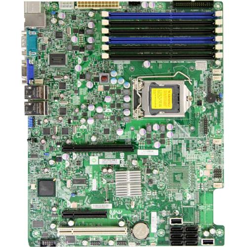 Super Micro Supermicro X8SIE-LN4F Server Motherboard - Intel Chipset - Socket H LGA-1156 - ATX - 32 GB DDR3 SDRAM Maximum RAM - DDR3-1333/PC3-10600, DDR3-1066/PC3-8500, DDR3-800/PC3-6400 - 6 x Memory Slots - Gigabit Ethernet - 6 x SATA Interfaces