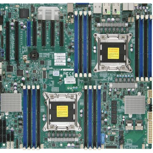 Super Micro Supermicro X9DAX-iTF Server Motherboard - Intel Chipset - Socket R LGA-2011 - Enhanced Extended ATX - 512 GB DDR3 SDRAM Maximum RAM - 16 x Memory Slots - Gigabit Ethernet - 10 x SATA Interfaces