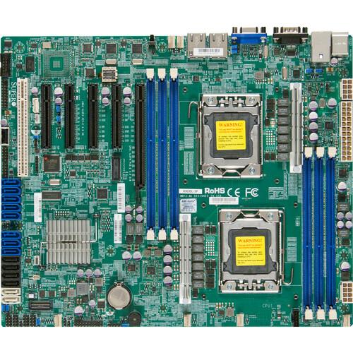 Super Micro Supermicro X9DBL-3 Server Motherboard - Intel Chipset - Socket B2 LGA-1356 - 192 GB DDR3 SDRAM Maximum RAM - 6 x Memory Slots - Gigabit Ethernet - 6 x SATA Interfaces