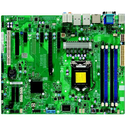 Super Micro Supermicro X9SAE-V Desktop Motherboard - Intel Chipset - Socket H2 LGA-1155 - ATX - 32 GB DDR3 SDRAM Maximum RAM - DDR3-1600/PC3-12800, DDR3-1333/PC3-10600 - DIMM, UDIMM - 4 x Memory Slots - Gigabit Ethernet - HDMI - 6 x SATA Interfaces