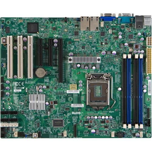 Super Micro Supermicro X9SCA-F Server Motherboard - Intel Chipset - Socket H2 LGA-1155 - ATX - 32 GB DDR3 SDRAM Maximum RAM - 4 x Memory Slots - Gigabit Ethernet - 6 x SATA Interfaces