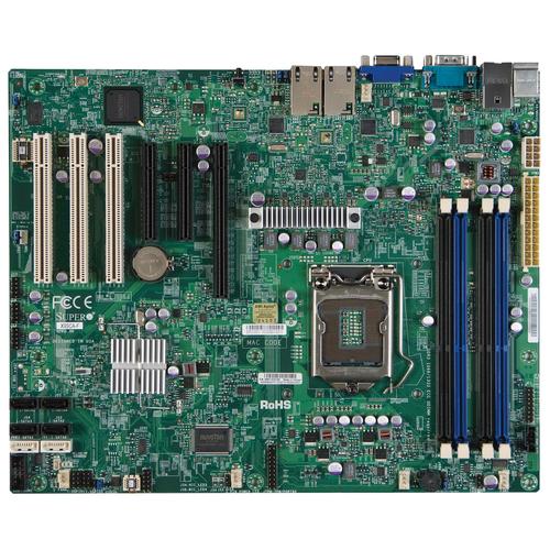 Super Micro Supermicro X9SCA Server Motherboard - Intel Chipset - Socket H2 LGA-1155 - ATX - 32 GB DDR3 SDRAM Maximum RAM - DDR3-1333/PC3-10600, DDR3-1066/PC3-8500, DDR3-800/PC3-6400 - 4 x Memory Slots - Gigabit Ethernet - 6 x SATA Interfaces