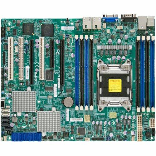Super Micro Supermicro X9SRH-7TF Server Motherboard - Intel Chipset - Socket R LGA-2011 - ATX - 256 GB DDR3 SDRAM Maximum RAM - 8 x Memory Slots - Gigabit Ethernet - 6 x SATA Interfaces