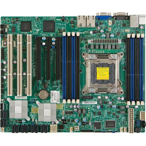 Super Micro Supermicro X9SRi-3F Server Motherboard - Intel Chipset - Socket R LGA-2011 - ATX - 256 GB DDR3 SDRAM Maximum RAM - DDR3-1600/PC3-12800, DDR3-1333/PC3-10600, DDR3-1066/PC3-8500 - 8 x Memory Slots - Gigabit Ethernet - 14 x SATA Interfaces