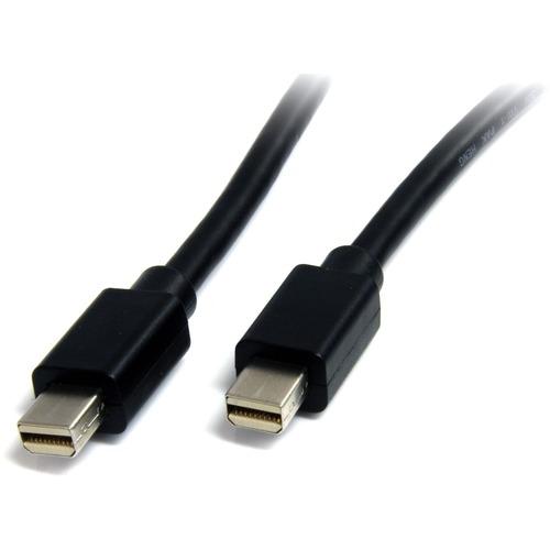 StarTech.com 6 ft Mini DisplayPort 1.2 Cable M/M - Mini DisplayPort 4k - Create a high-resolution 4k x 2k connection with HBR2 support between your Mini DisplayPort-equipped laptop and monitor - 6ft Mini DP cable - Mini Displayport to Mini Displayport Ca