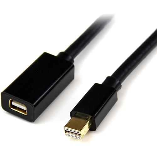 StarTech.com 3 ft Mini DisplayPort 1.2 Video Extension Cable M/F - Mini DisplayPort 4k - Create a high-resolution 4k x 2k extension with HBR2 support between your Mini DisplayPort-equipped devices - Mini DisplayPort Male to Female - 3ft Mini DisplayPort