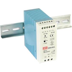 Advantech B+B SmartWorx 60W Single Output Industrial DIN Rail Power Supply - DIN Rail - 110 V AC, 220 V AC Input - 24 V DC @ 2.5 A Output - 60 W - 88% Efficiency