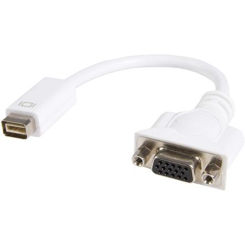 StarTech.com StarTech.com Mini DVI to VGA Video Cable Adapter for Macbooks and iMacs - Connect an Apple mini DVI-equipped computer to a VGA monitor. - mini dvi to vga cable - mini dvi to vga adapter - macbook vga adapter - Comparable to Apple M9320G/A