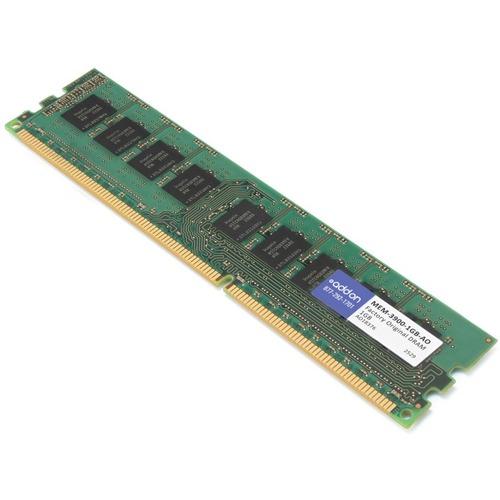 Add-On Computer AddOn FACTORY APPROVED 1GB DRAM spare F/CISCO 3900 SRS - 1GB (1 x 1GB) - ECC - DRAM