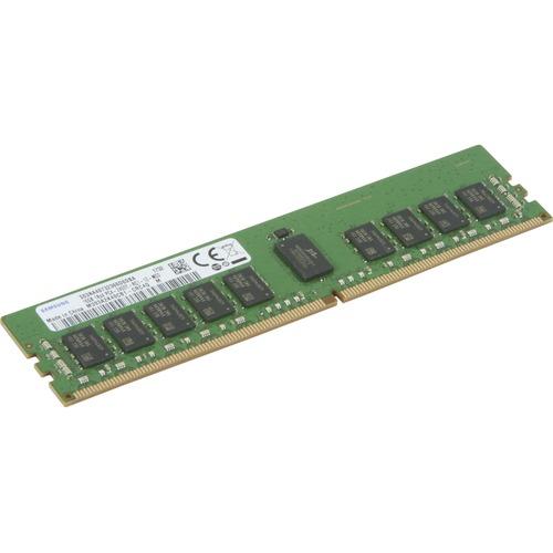 Super Micro Supermicro 16GB DDR4 SDRAM Memory Module - 16 GB - DDR4-2400/PC4-19200 DDR4 SDRAM - 2400 MHz - CL17 - 1.20 V - ECC - Registered - 288-pin - DIMM