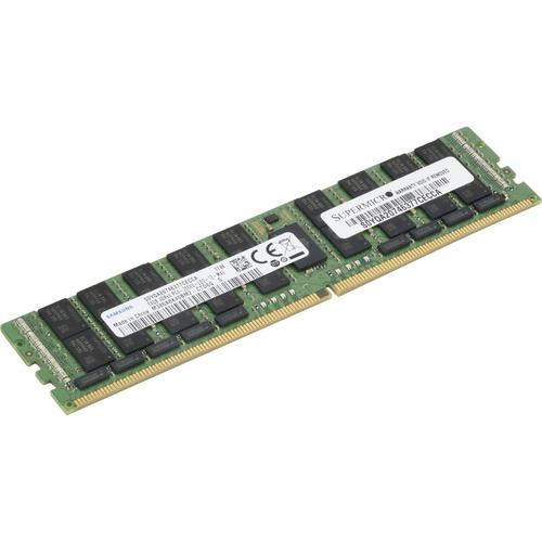 Super Micro Supermicro 64GB DDR4 SDRAM Memory Module - 64 GB (1 x 64GB) - DDR4-2666/PC4-21300 DDR4 SDRAM - 2666 MHz - CL19 - 1.20 V - ECC - 288-pin - LRDIMM - 5 Year Warranty