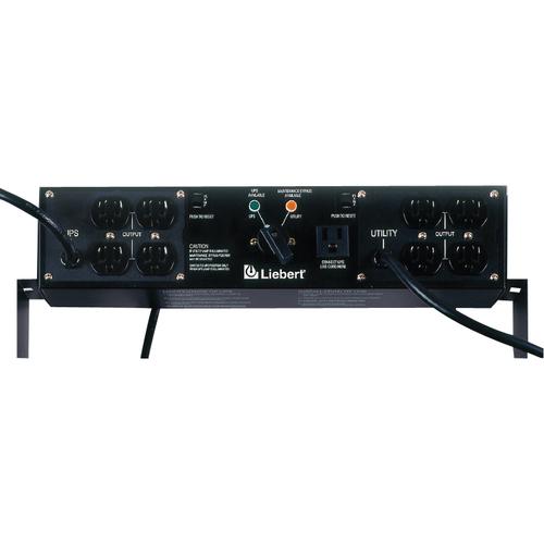 Vertiv Liebert MicroPOD External Maintenance Bypass Switch - 6 x IEC 60320 C13, 1 x IEC 60320 C19 - 3 kVA - 230 V AC - 10 A, 16 A