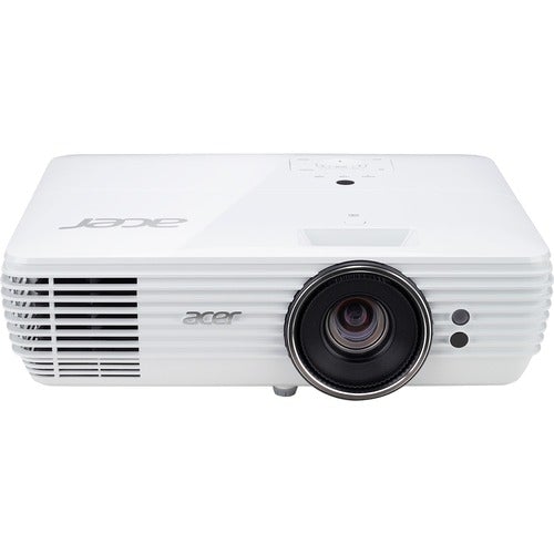 Acer H7850 DLP Projector - 16:9 - White - 3840 x 2160 - Front, Rear, Ceiling, Rear Ceiling - 4000 Hour Normal Mode - 10000 Hour Economy Mode - 4K UHD - 1,000,000:1 - 3000 lm - HDMI - USB - VGA In - Network (RJ-45) - 1 Year Warranty