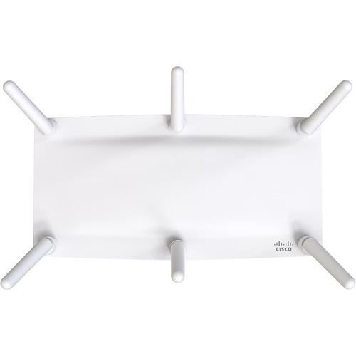 Cisco Meraki MR46E 802.11ax 3.55 Gbit/s Wireless Access Point - 2.40 GHz, 5 GHz - MIMO Technology - 1 x Network (RJ-45) - 2.5 Gigabit Ethernet - 18 W - Desktop, Ceiling Mountable, Wall Mountable, Rail-mountable