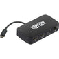 Tripp Lite MTB3-DOCK-01 Docking Station - for Notebook - USB Type C - USB Type-C - Network (RJ-45) - HDMI - DisplayPort - Thunderbolt - Wired
