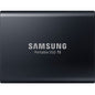 Samsung T5 MU-PA2T0B/AM 2 TB Portable Solid State Drive - 2.5" External - Black - USB 3.1 - 540 MB/s Maximum Read Transfer Rate - 256-bit Encryption Standard - 3 Year Warranty