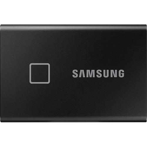 Samsung T7 MU-PC1T0K/WW 1 TB Portable Solid State Drive - External - PCI Express NVMe - Black - Gaming Console Device Supported - USB 3.2 (Gen 2) Type C - 256-bit Encryption Standard - 3 Year Warranty