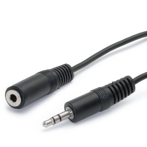 StarTech.com StarTech.com - Audio cable - mini-phone stereo 3.5 mm (F) - mini-phone stereo 3.5 mm (M) - 1.8 m - Extend the connection distance between your computer and speakers by up to 6-feet - 6ft Stereo Audio cable - 6ft stereo extension cable - 3.5m