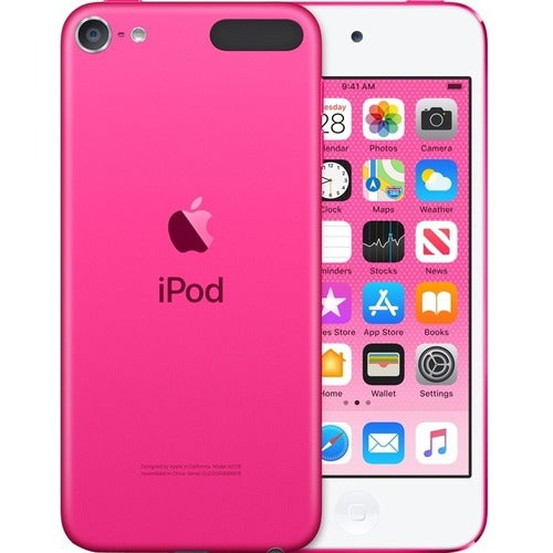 Apple iPod touch 7G 32 GB Pink Flash Portable Media Player - Audio Player, Photo Viewer, Video Player, Camera, Video Recorder, Voice Recorder - 4" 727040 Pixel Color LCD - Touchscreen - Bluetooth - Wireless LAN - Battery Built-in - 2 Day Audio - 8 Hour V