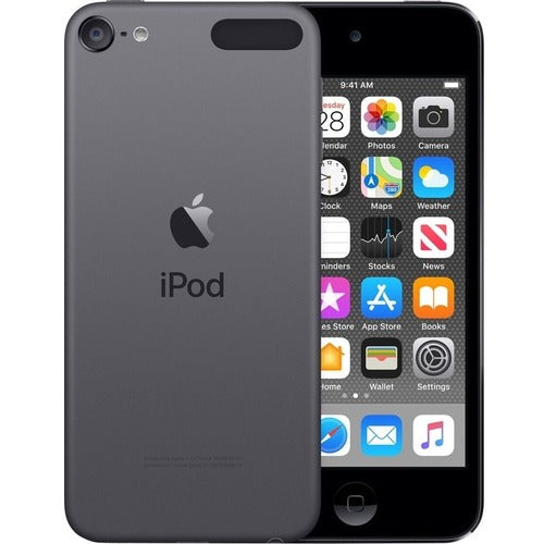 Apple iPod touch 7G 32 GB Space Gray Flash Portable Media Player - Audio Player, Photo Viewer, Video Player, Camera, Video Recorder, Voice Recorder - 4" 727040 Pixel Color LCD - Touchscreen - Bluetooth - Wireless LAN - Battery Built-in - 2 Day Audio - 8