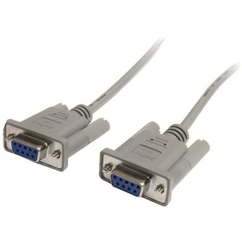 StarTech.com 6 ft Straight Through Serial Cable - DB9 F/F - DB-9 Female - DB-9 Female - 6ft