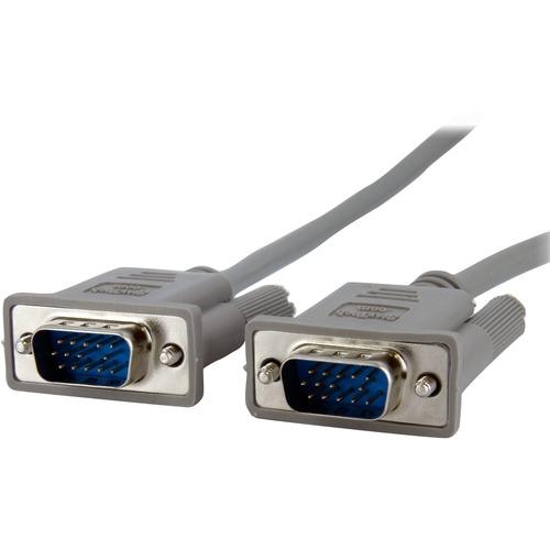 StarTech.com StarTech.com VGA Monitor cable - HD-15 (M) - HD-15 (M) - 15 ft - Attach a PC VGA port to a switchbox - 15ft vga cable - 15ft vga video cable - 15ft vga monitor cable -15ft hd15 to hd15 cable