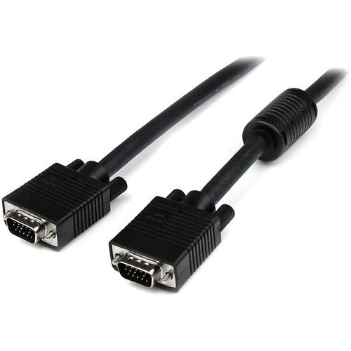 StarTech.com StarTech.com High-Resolution Coaxial SVGA - VGA Monitor cable - HD-15 (M) - HD-15 (M) - 1.8 m - Connect your VGA monitor with the highest quality connection available - 6ft vga cable - 6ft vga video cable - 6ft vga monitor cable -6ft hd15 to