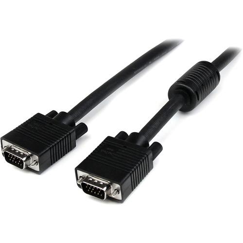 StarTech.com High-Resolution Coaxial SVGA - VGA Monitor cable - HD-15 (M) - HD-15 (M) - 35 ft - HD-15 Male VGA - HD-15 Male VGA - 35ft - Black