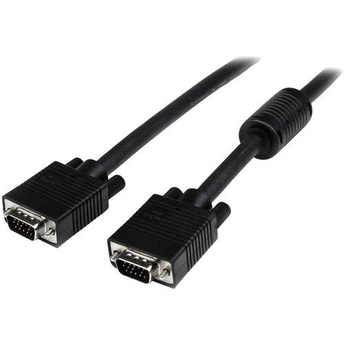 StarTech.com StarTech.com Coax High-Resolution VGA Monitor cable - HD-15 (M) - HD-15 (M) - 18in - VGA Cable - VGA Video Cable - VGA Monitor Cable - HD15 to HD15 Cable