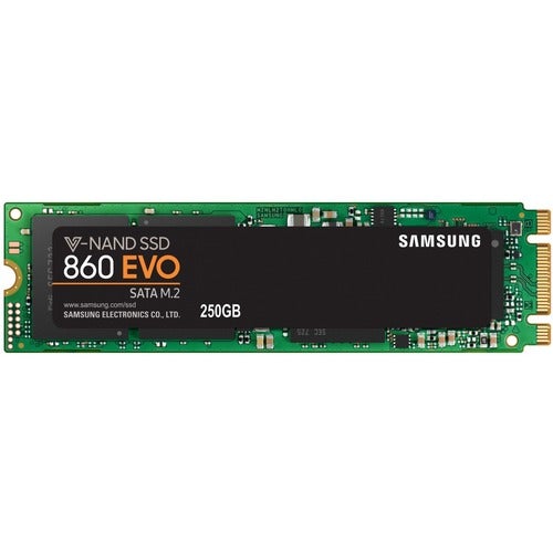 Samsung 860 EVO 500 GB Solid State Drive - M.2 2280 Internal - SATA (SATA/600) - 550 MB/s Maximum Read Transfer Rate