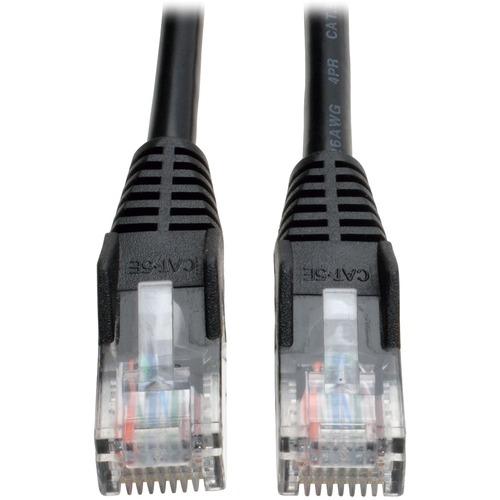 Tripp Lite Cat5e Patch Cable - 3ft - 1 x RJ-45 Male - 1 x RJ-45 Male - Black