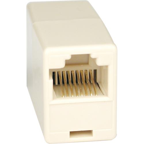 Tripp Lite Straight Through Modular In-line Coupler - 1 x RJ-45 Female - 1 x RJ-45 Female