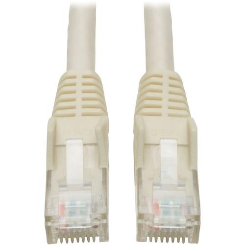 Tripp Lite N201-001-WH Cat6 UTP Patch Cable - Category 6 - 1ft - 1 x RJ-45 Male Network - 1 x RJ-45 Male Network - White