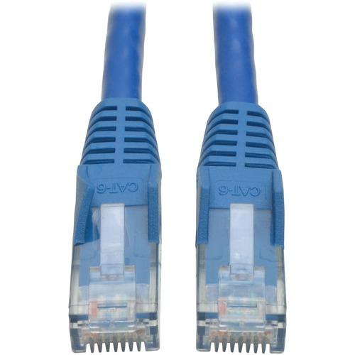 Tripp Lite Cat6 Gigabit Patch Cable - 2ft - 1 x RJ-45 Male - 1 x RJ-45 Male - Blue