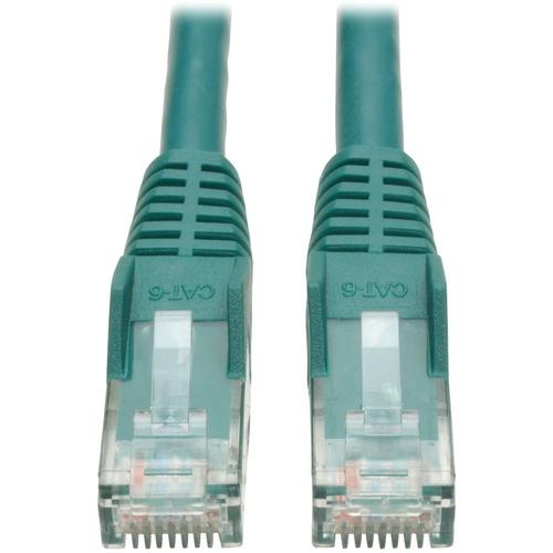 Tripp Lite Cat6 Patch Cable - 3ft - 1 x RJ-45 Male - 1 x RJ-45 Male - Green