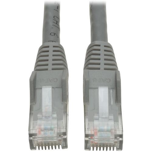 Tripp Lite Cat6 Patch Cable - 3ft - 1 x RJ-45 Male - 1 x RJ-45 Male - Gray