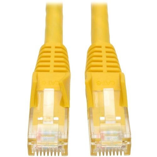 Tripp Lite Cat6 UTP Patch Cable - 5ft - 1 x RJ-45 Male - 1 x RJ-45 Male - Yellow