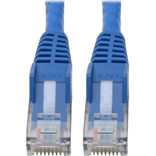 Tripp Lite N201-06N-BL Cat.6 UTP Patch Network Cable - 5.9" Category 6 Network Cable for Network Device, Network Adapter, Router, Server, Modem, Hub, Switch - First End: 1 x RJ-45 Male Network - Second End: 1 x RJ-45 Male Network - 1 Gbit/s - Patch Cable
