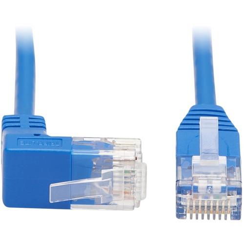 Tripp Lite N204-S02-BL-UP Cat.6 UTP Patch Network Cable - 2 ft Category 6 Network Cable for Network Device, Router, Server, Switch, Workstation, VoIP Device, Printer, Computer, Photocopier, Modem, Patch Panel, ... - First End: 1 x RJ-45 Male Network - Se