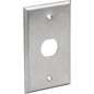Tripp Lite N206-FP01-IND RJ45 Bulkhead Wall Plate, 1 Cutout, Industrial, Metal - 1 x Total Number of Socket(s) - 1-gang - Silver - Metal, Stainless Steel - TAA Compliant