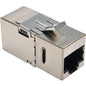 Tripp Lite N235-001-SH-D Network Adapter - 1 x RJ-45 Female Network - 1 x RJ-45 Female Network - Gold Contact