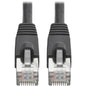 Tripp Lite Cat.6a STP Patch Network Cable - 2 ft Category 6a Network Cable for Network Device, Switch, Hub, Patch Panel, Router, Modem, VoIP Device, Surveillance Camera, Server, PoE-enabled Device - First End: 1 x RJ-45 Male Network - Second End: 1 x RJ-