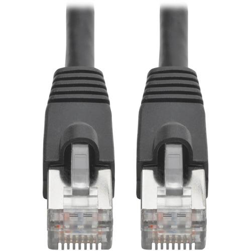 Tripp Lite Cat.6a STP Patch Network Cable - 2 ft Category 6a Network Cable for Network Device, Switch, Hub, Patch Panel, Router, Modem, VoIP Device, Surveillance Camera, Server, PoE-enabled Device - First End: 1 x RJ-45 Male Network - Second End: 1 x RJ-