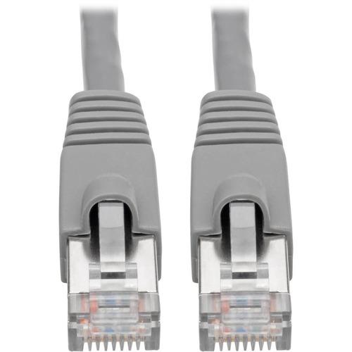 Tripp Lite Cat.6a STP Patch Network Cable - 8 ft Category 6a Network Cable for Network Device, Switch, Hub, Patch Panel, Router, Modem, VoIP Device, Surveillance Camera, Server, PoE-enabled Device - First End: 1 x RJ-45 Male Network - Second End: 1 x RJ-