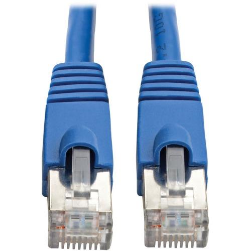 Tripp Lite Cat.6a STP Patch Network Cable - 12 ft Category 6a Network Cable for Network Device, Switch, Hub, Patch Panel, Router, Modem, VoIP Device, Surveillance Camera, Server, PoE-enabled Device - First End: 1 x RJ-45 Male Network - Second End: 1 x RJ